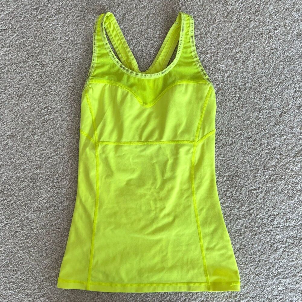 NWOT Bershka Neon Athletic Top XS